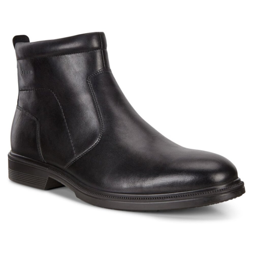 🇨🇦  ECCO Men's Lisbon GTX Zip Ankle Boot